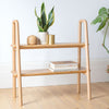 Solid Oak Shelves with Rounded Corners