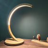 Curved desk light