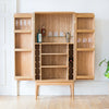 Oak Drinks Cabinet