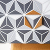 Geometric Formica Marquetry sideboard