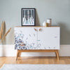 Geometric Formica Marquetry sideboard
