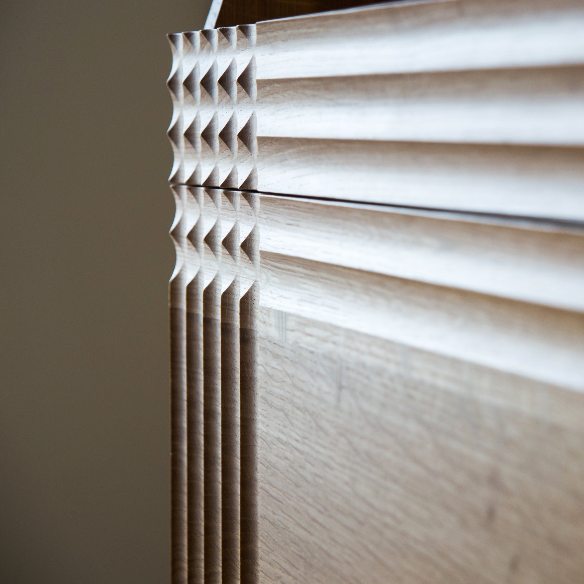 Midcentury Oak Drinks Cabinet