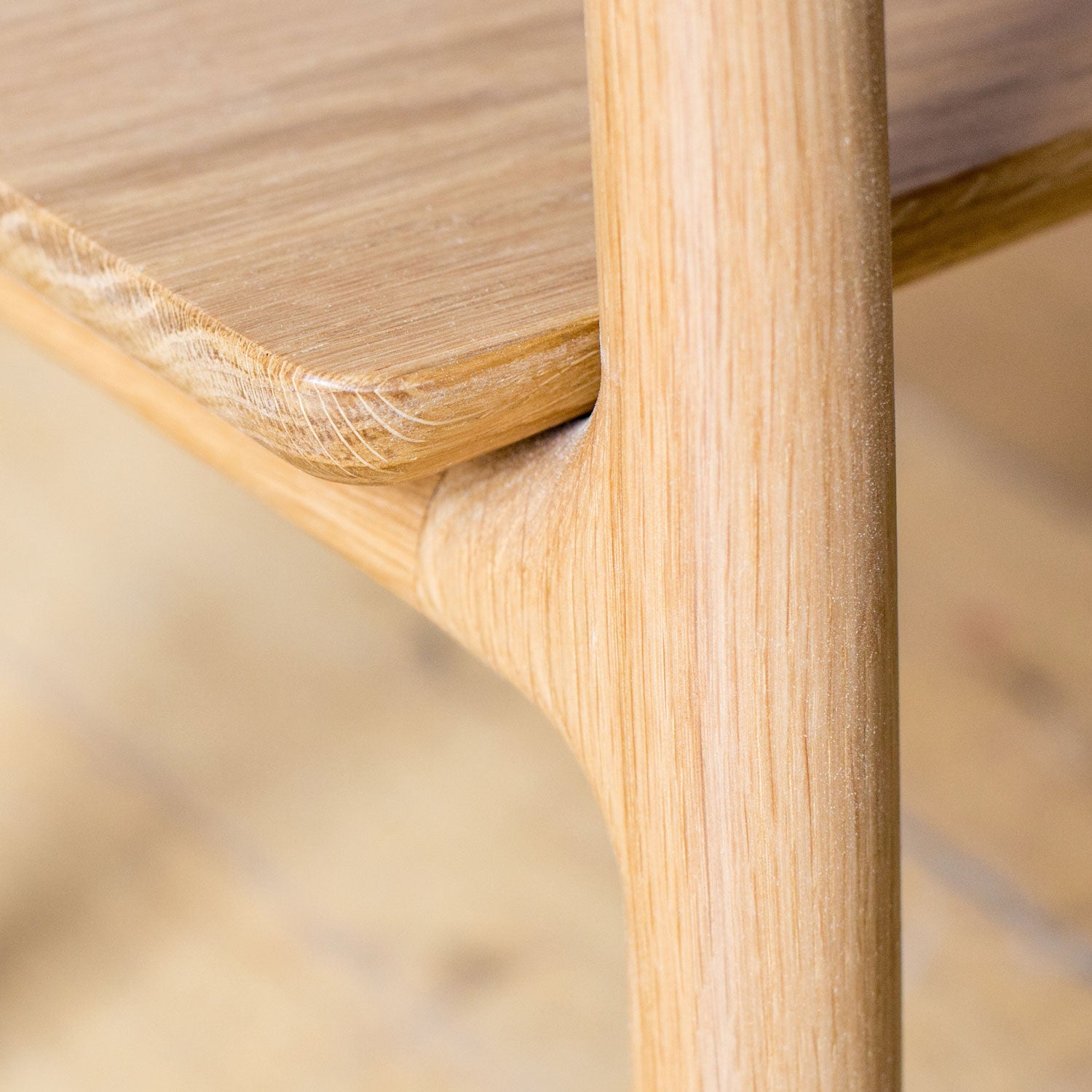 Soild Oak Console table