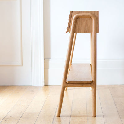 Soild Oak Console table