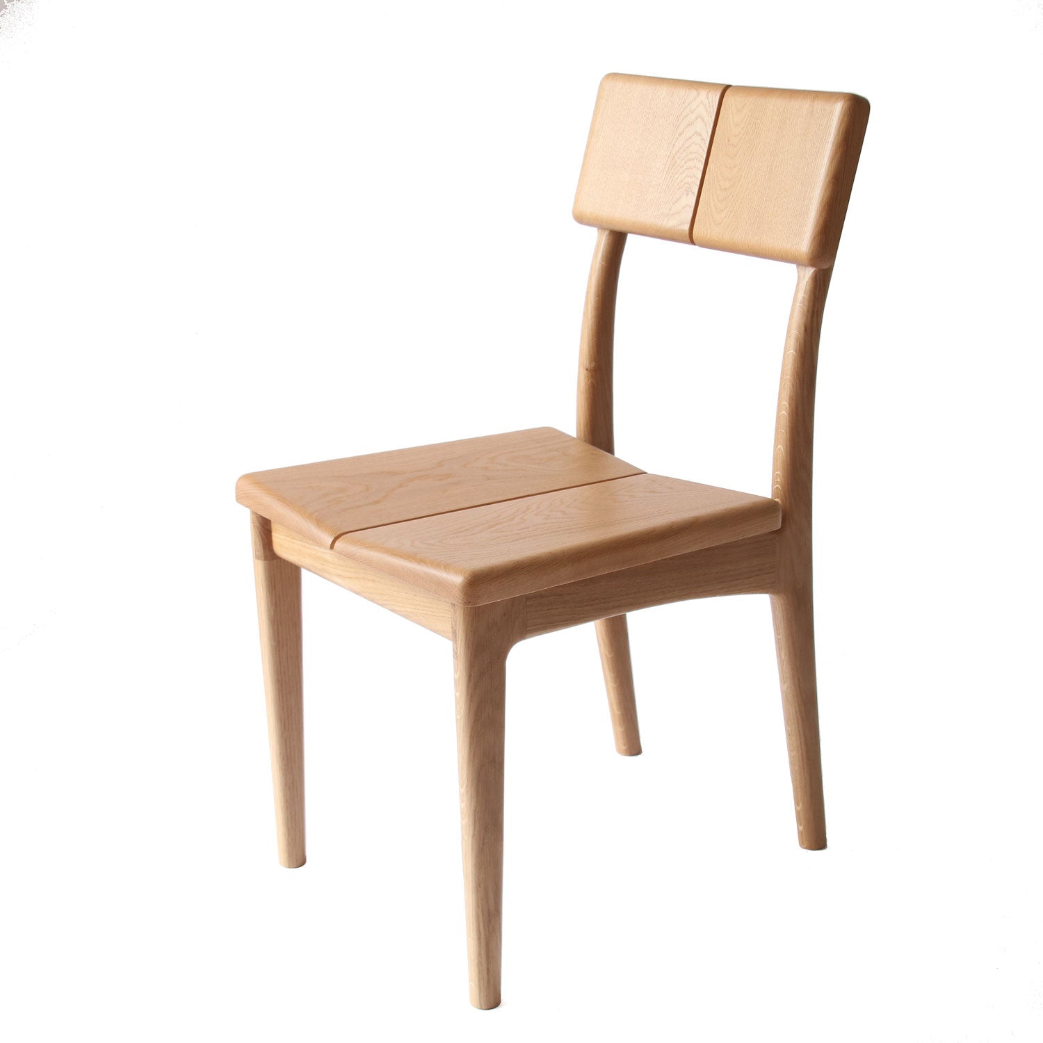 Handmade modern oak dining chair