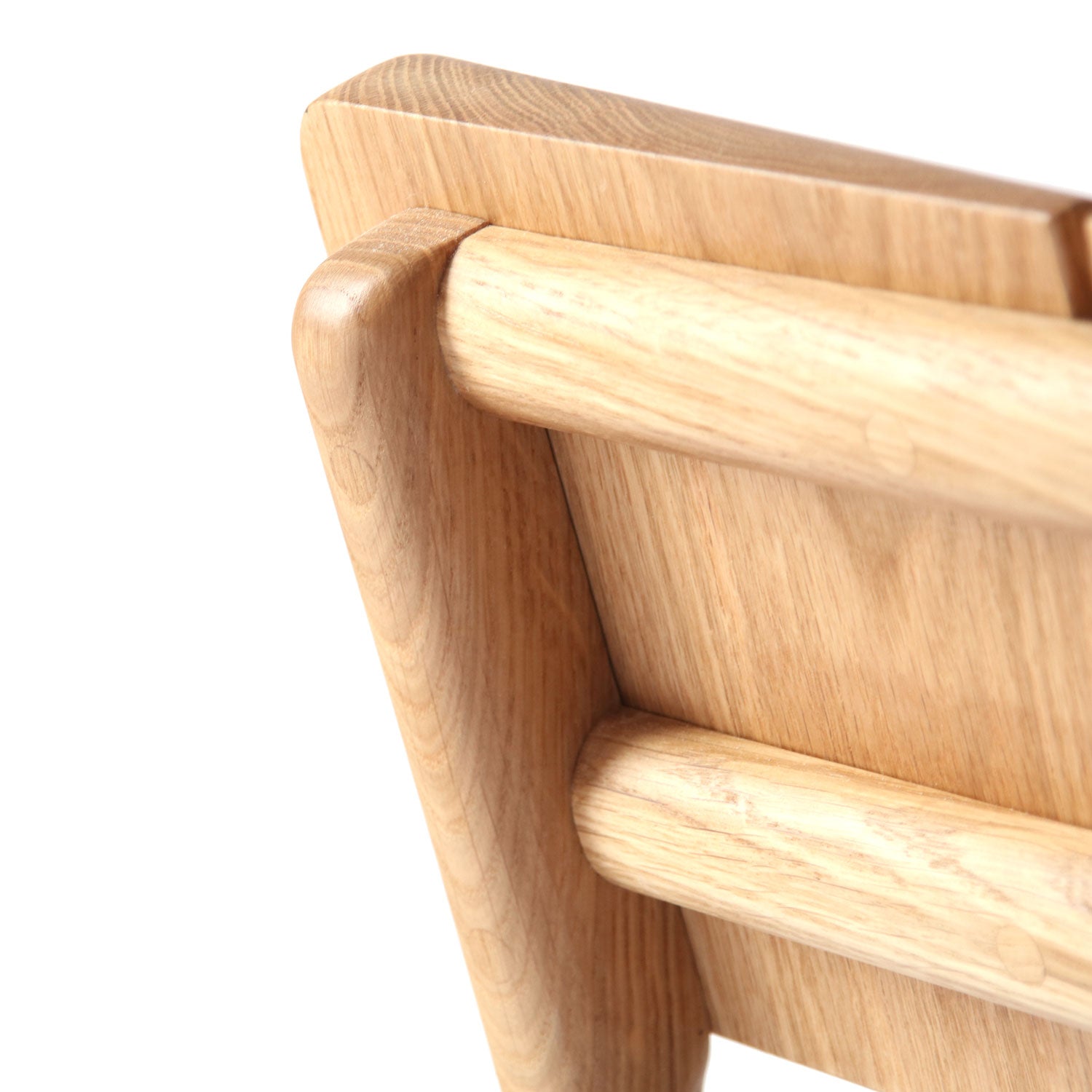 Handmade modern oak dining chair