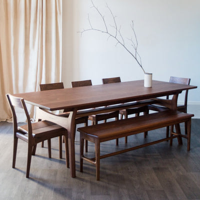 walnut dining table