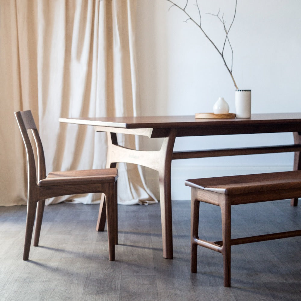 Handmade Walnut Dining Table