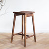 Handmade modern large oak stool