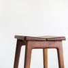 Handmade modern large oak stool