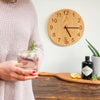 Gin O’clock - Wooden clock for gin lovers