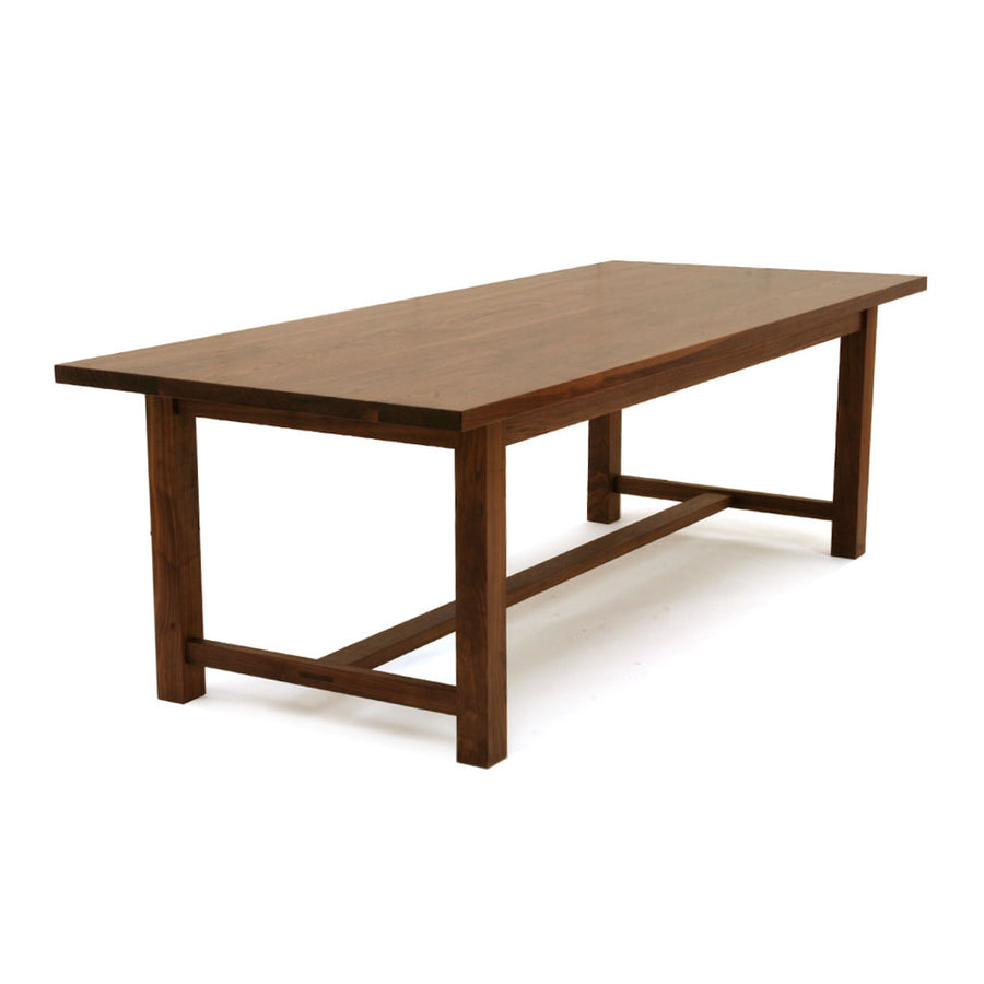 Handmade contemporary walnut dining table