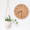 Wine O’clock - Wooden clock for wine lovers